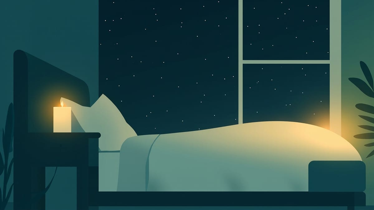 Cómo calmar la mente acelerada antes de dormir